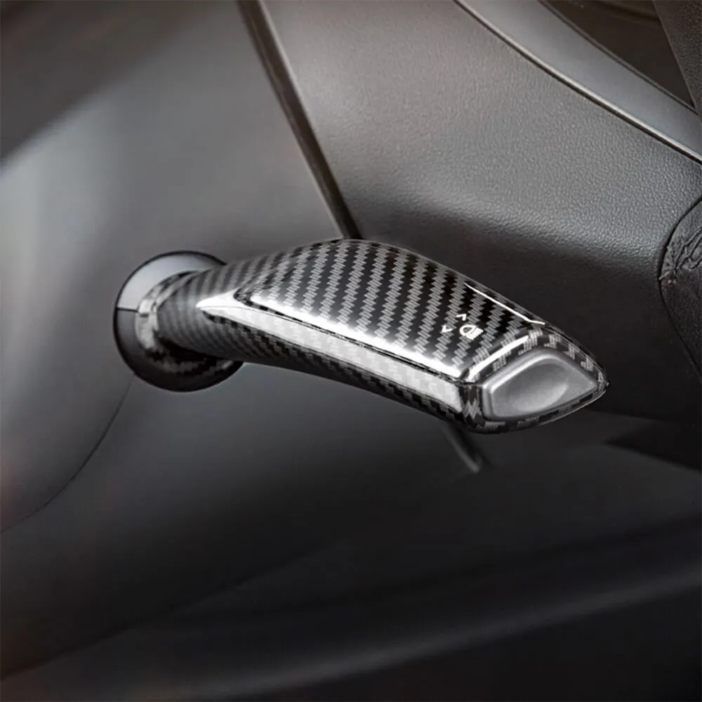 Tesla Carbon Fiber Stalk Covers