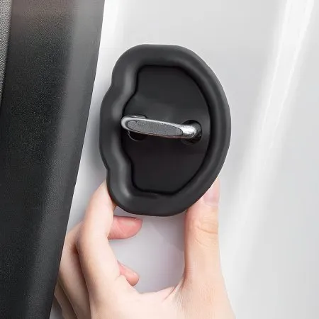 silicone door latch shields Tesla