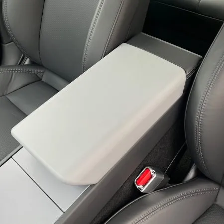 Gray Tesla Model 3 & Y armrest cover