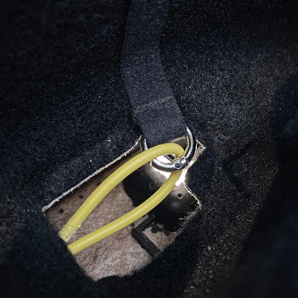 tesla model y rear door manual release straps
