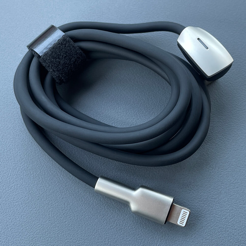 Tesla interior accessories phone charging cable