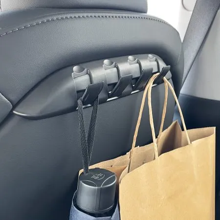 Foldable seatback hook for Tesla Model 3 Y S X