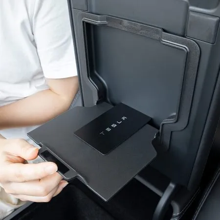 Console organizer for Tesla Model Y Juniper 2025 to 2026