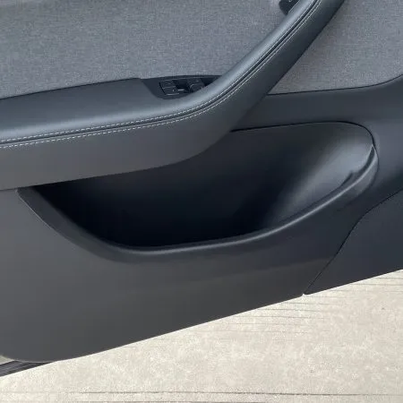 Durable door protectors for Tesla Model Y Juniper storage