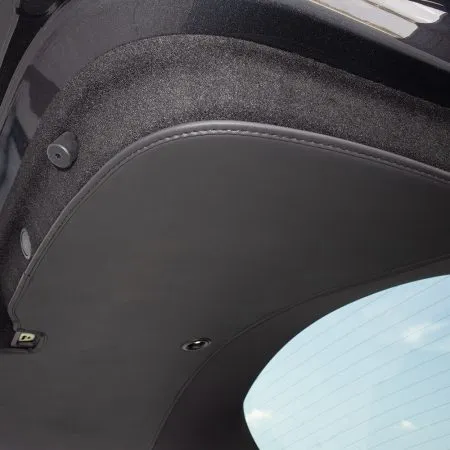 Tesla Model Y Juniper leather protector for rear trunk tailgate, waterproof and scratch resistant