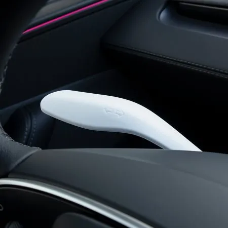 Tesla Model Y Juniper 2025 white stalk cover protector silicone