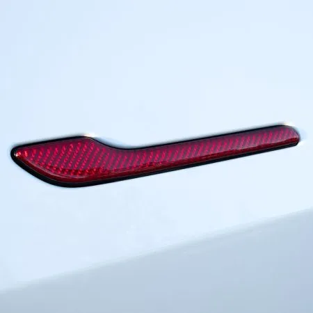 Red real carbon fiber door handle protector for Tesla Model 3 and Model Y